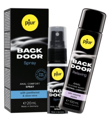 Pjur Back Door Set De Lubricante Anal Y Spray