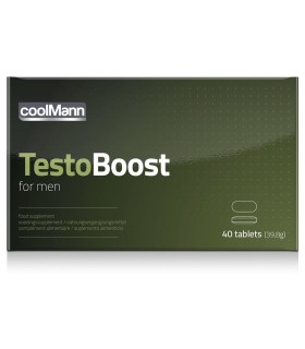 COOLMANN TESTO BOOST POTENCIADOR CON TRIBULUS TERRESTRIS 40 TABS