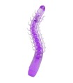 FLEXI VIBE SENSUAL SPINE BENDABLE VIBRATING DILDO LILA 23.5 CM