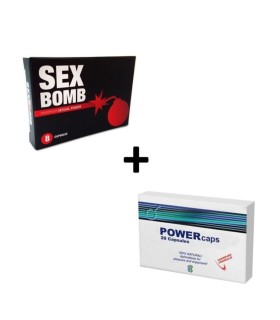 (ENVIO INCLUIDO) POWER CAPS 10 CAP + SEX BOM 8 CAP.