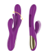 ATENEO VIBRADOR MULTIFUNCIÓN RECARGABLE 7 VIBRACIONES CON LENGUA OSCILANTE Y SUCCIONADOR MORADO