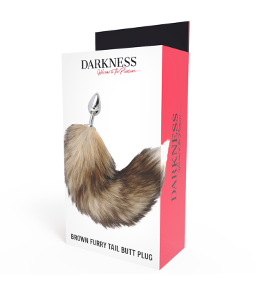 TAIL BUTT PLUG SILVER