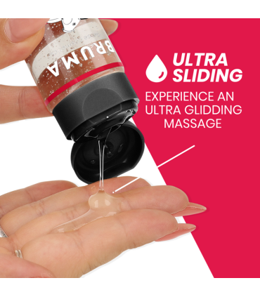 ACEITE DE MASAJE PREMIUM EFECTO CALOR SABOR FRESA 3 EN 1