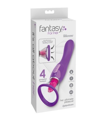 SUCCIONADOR CLITORIS LENGUA ESTIMULADORA VIOLETA