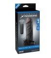 EXTENSION PARA EL PENE CON VIBRADOR REAL FEEL 2 NEGRO