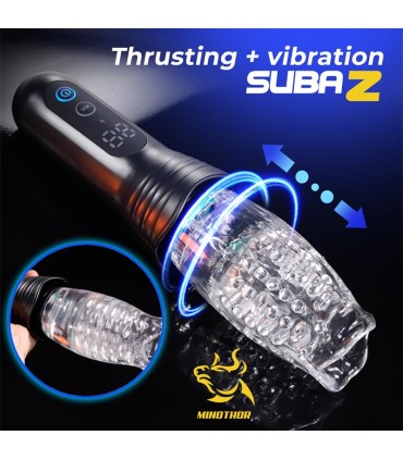 TORO SUBAZ MASTURBADOR MASCULINO CON THRUSTING Y ROTACIÓN 360º