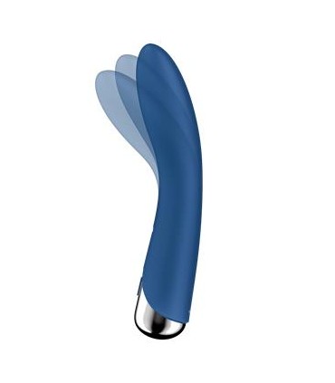 SATISFYER SPINNING VIBE 1 VIBRADOR Y ROTADOR AZUL