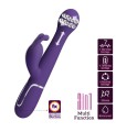 PRETTY LOVE - DEJON VIBRADOR RABBIT 3 EN 1 MULTIFUNCIÓN MORADO