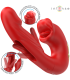INTENSE - NATHY VIBRADOR DOBLE CON BOCA ESTIMULADORA MULTIFUNCIÓN ROJO