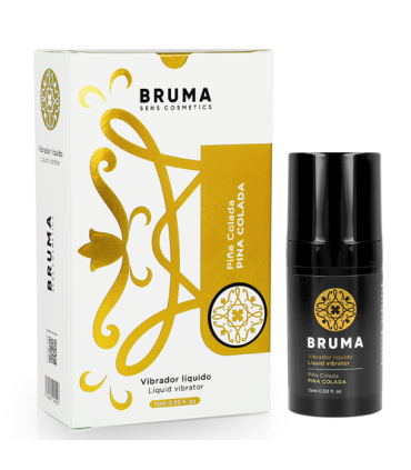 BRUMA - POTENTE GEL VIBRADOR LÍQUIDO PIÑA COLADA 15 ML