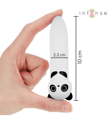 BALA VIBRADORA PANDA RECARGABLE USB 10 X 2.2 CM