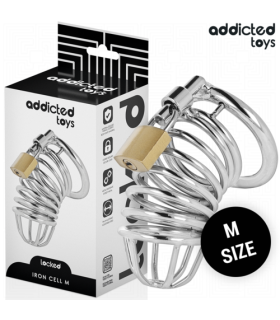IRON CELL JAULA PARA PENE DE METAL TALLA M