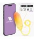 INTOYOU APP SERIES Huevo con APP Silicona Doble Capa Amarillo/Naranja