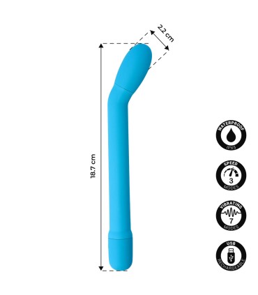 CARESS G-SPOT VIBRATOR BLUE