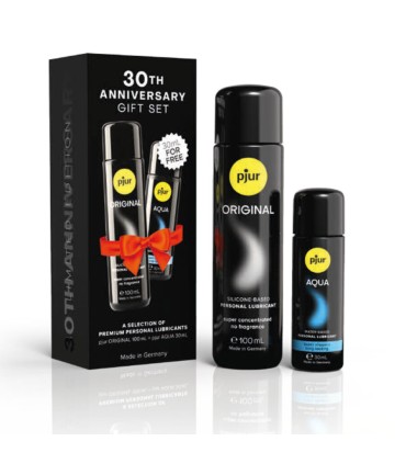 PJUR - SET 30TH ANIVERSARY PJUR ORIGINAL 100 ML + PJUR AQUA 30 ML DE REGALO