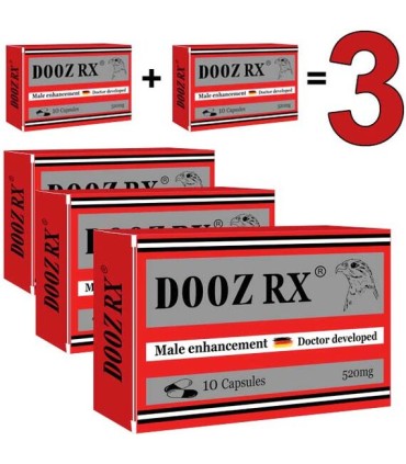 DOOZ RX 30 cápsulas para erección