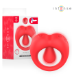 RUSSELL ANILLO VIBRADOR CON ESTIMULACIÓN DE CLÍTORIS ROJO