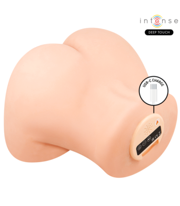 INTENSE DEEP TOUCH - GINGER MASTURBADOR VAGINA CON EFECTO SUCCIÓN, CALOR, VIBRACIÓN Y VOZ CON CONTROL REMOTO 5.3 KG